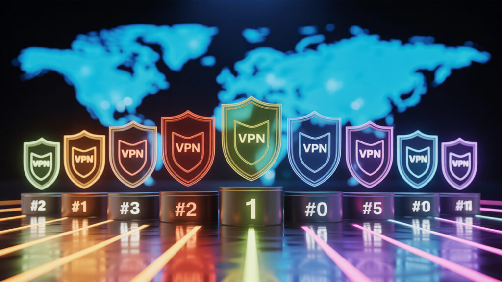 Best Free VPNs Ranked – Artistic Illustration
