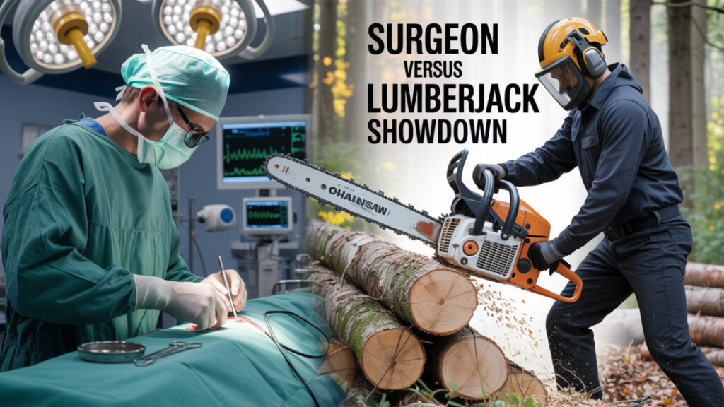 Chainsaw evolution from surgery to forest