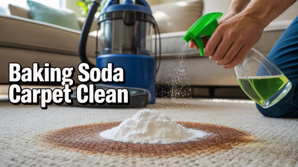 Deep cleaning carpet after slime removal