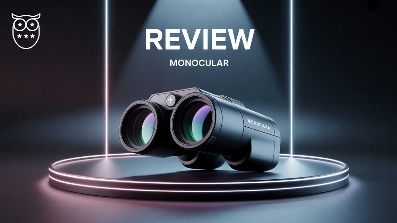 Monocular 10×42 with sleek design, ideal for outdoor activities