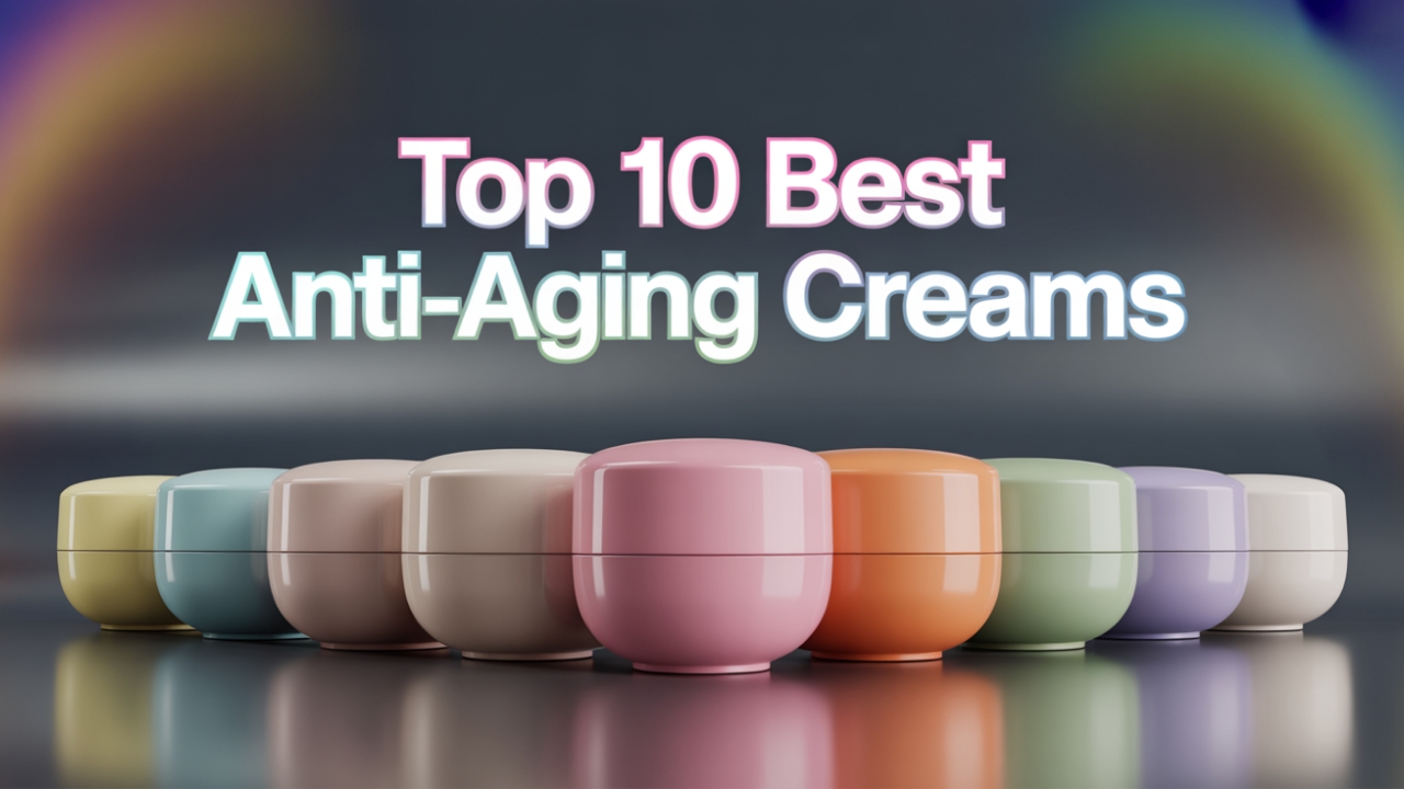 Top 10 Best Anti-Aging Creams (Ranked & Reviewed) Body firming anti-aging cream abstract representation