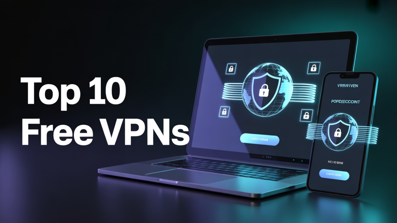 Proton VPN secure Swiss free VPN illustration